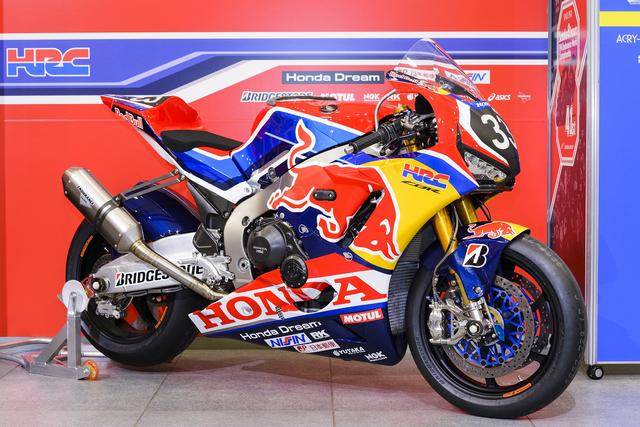 画像: ワークスマシンCBR1000RR-W EWC鈴鹿8耐仕様マシン