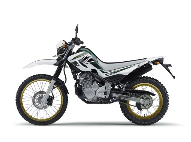 画像1: YAMAHA SEROW 56万4840円 パープリッシュホワイトソリッド1(ホワイト/グリーン)