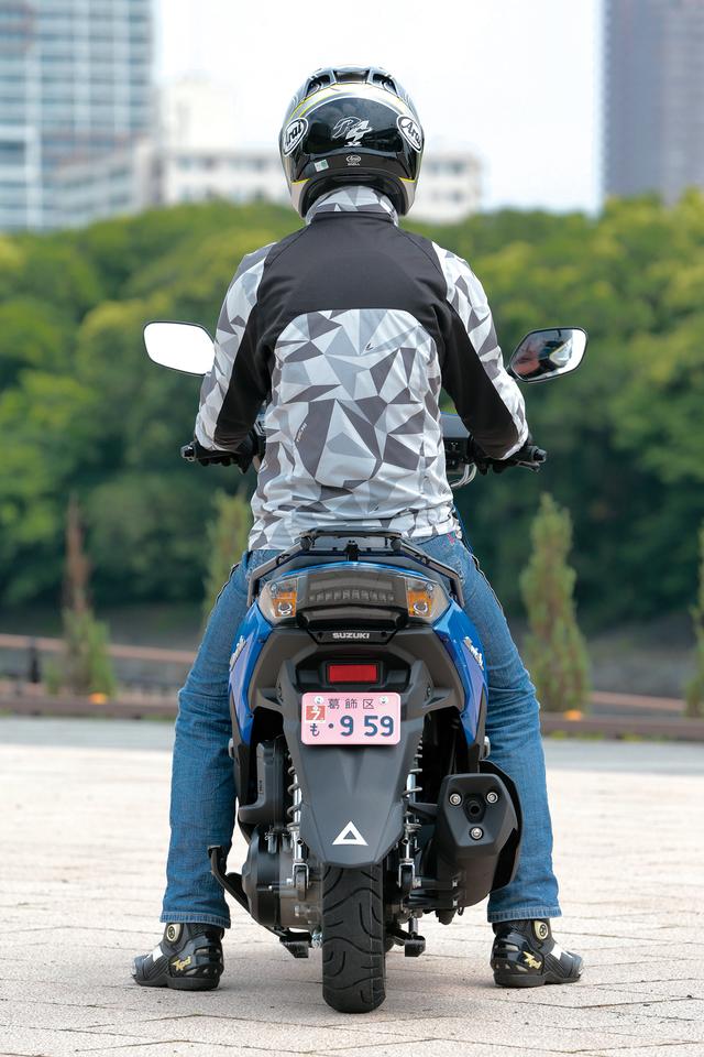 画像2: RIDING POSITION(身長:176cm 体重:62kg)