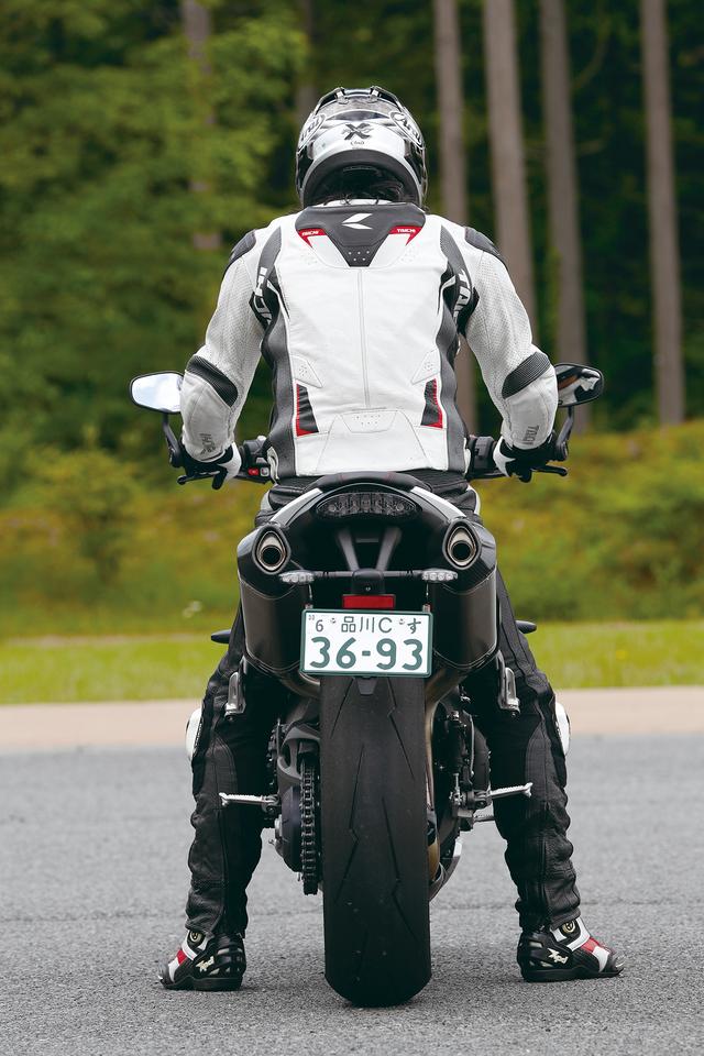 画像2: RIDING POSITION(身長:176㎝・体重:68㎏)