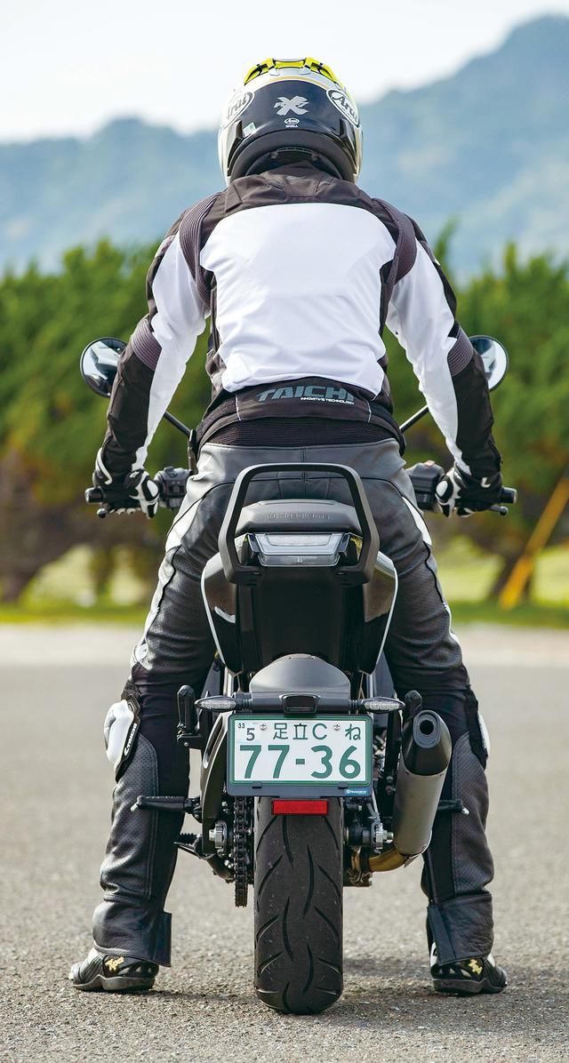 画像2: RIDING POSITION(身長:176㎝・体重:62㎏)