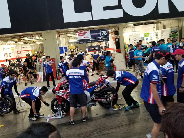 画像2: #78 HondaブルーヘルメットMSC熊本&朝霞 ピットワーク練習!!