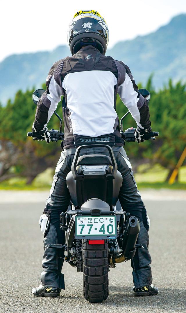 画像2: RIDING POSITION(身長:176㎝・体重:62㎏)