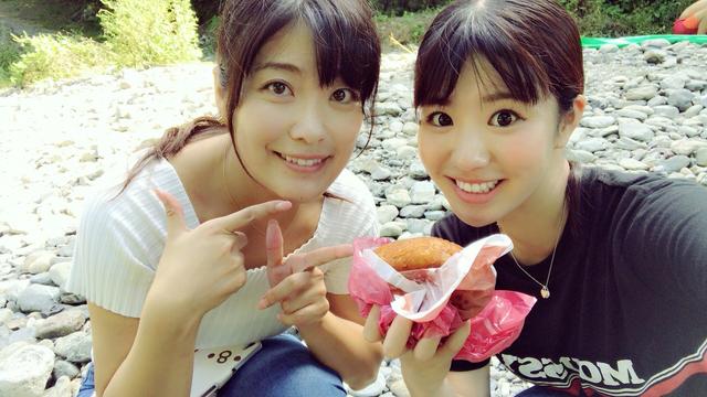 画像: 本当はまどかちゃんのカレーパンだったんだけど、分けてくれたのです。カリカリで中もスパイシーで本当美味しかった☆