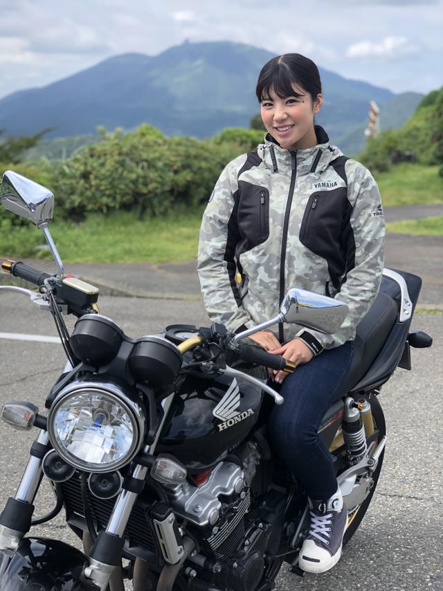 画像: 雨でも風でも楽しく走ってます!