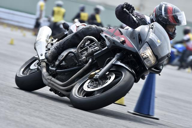 画像: NL級2位 土橋朋子選手&CB400SB 2分0秒489