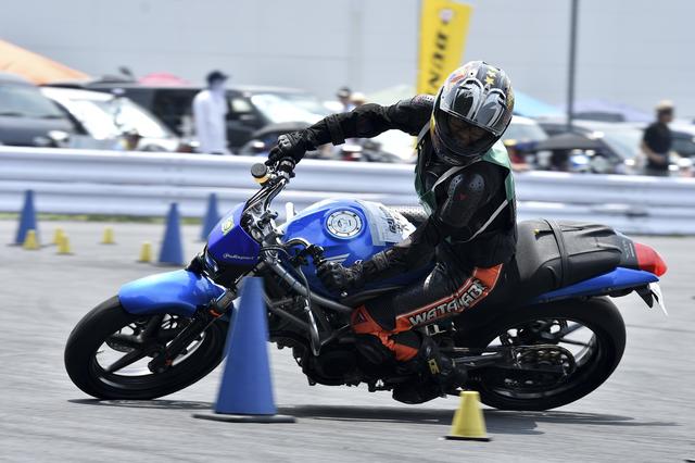 画像: C1級7位 渡辺籐太選手&VTR250 1分48秒199