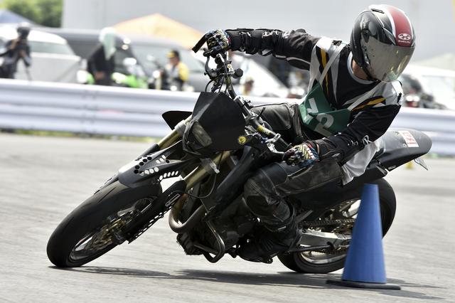 画像: C1級22位 山川啓太選手&DR-Z400SM 1分51秒581