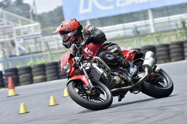 画像: A級7位 矢嶋 尊選手&GPMR-250X 1分42秒862