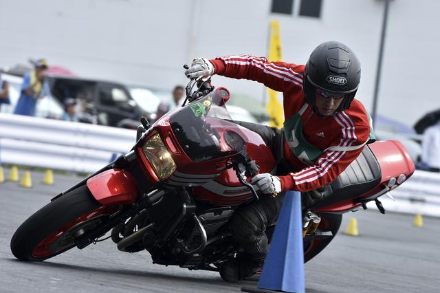 画像: C1級12位 福井章嗣選手&ZRX1100 1分49秒762