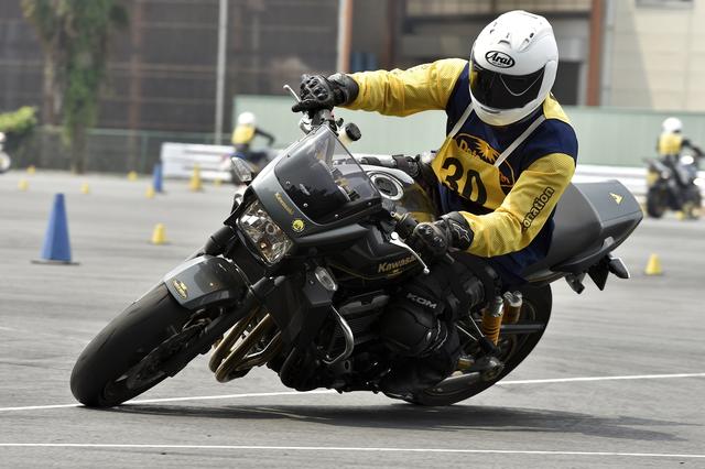 画像: NO級18位 内藤精治選手&ZRX1200ダエグ 2分1秒138