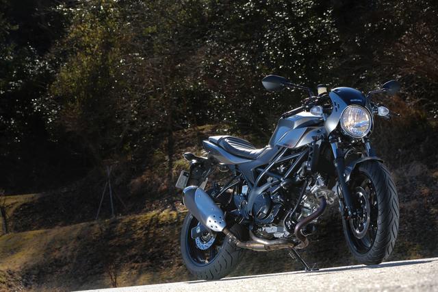 画像: SUZUKI SV650X ABS 最高出力:76.1PS/8500rpm 最大トルク:6.5kg-m/8100rpm 価格:78万1920円 発売:2018年1月26日