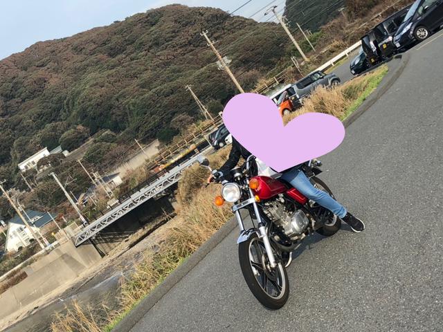 画像1: お友達と貝焼きを食べにツーリング♡(葉月美優)