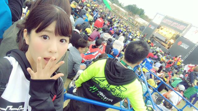画像4: 観戦マニアの梅ちゃんが、2日目に選んだ観戦ポイントは…(梅本まどか)