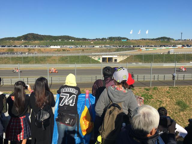 画像: 初、生MotoGPレースを見てみて