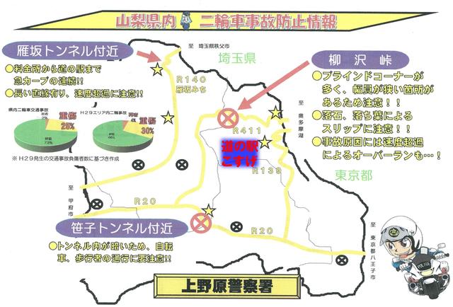 画像: 道中気を付けて!