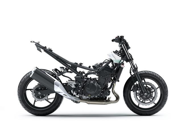 画像3: ニンジャ400ベースで軽快な走りが自慢