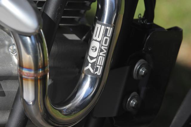 画像2: 2018~SEROW250用パワーボックスパイプ
