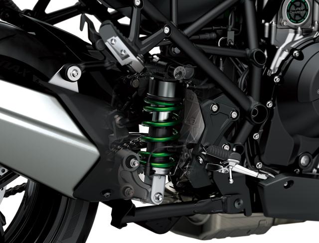 画像4: H2 SX SEに電子制御サスを追加したフラッグシップ
