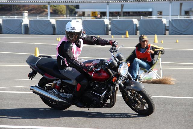 画像: NL級 木村恭子選手&CB400SF