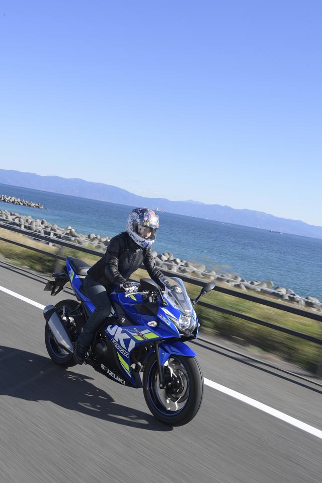 画像: 天気が良い日の海岸沿いはサイコーです!