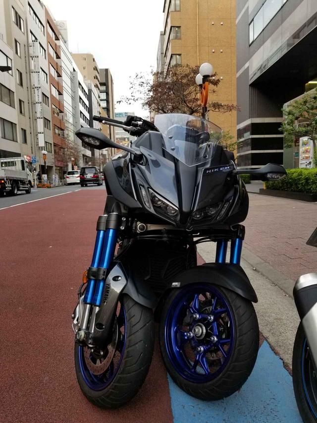 画像1: 話題のYAMAHA NIKEN に乗ってきました!(大関さおり)