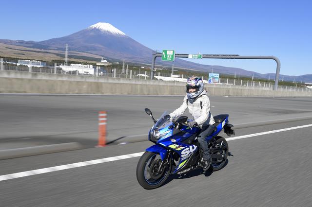 画像2: GSR250は大好きだけど、GSX250Rにもずっと乗ってみたかったんです!