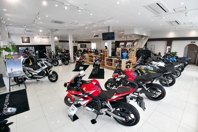 画像: ホンダドリームは全てのホンダの二輪車が買える唯一のディーラー!