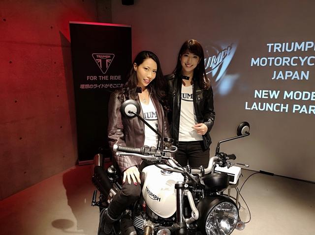 画像: 一緒にモデルをやったカミラちゃん! カミラちゃんもバイク女子で、今大型免許を取りにいってるんだって^^ 早く一緒にツーリング行きたいな~♪