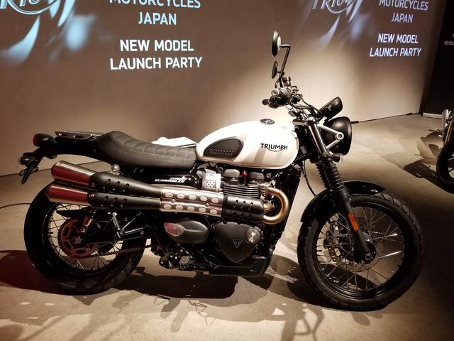 画像: 2台目はカミラちゃんがモデルをやった 「ストリート スクランブラー」