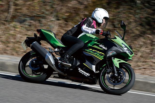 画像: KAWASAKI NINJA400(木川田ステラ)
