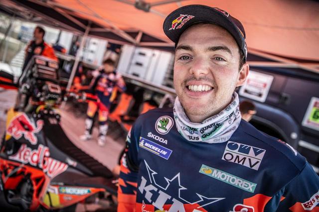 画像: 優勝候補である、2018年ダカールラリー総合優勝のマティアス•ウォークナー(KTM)