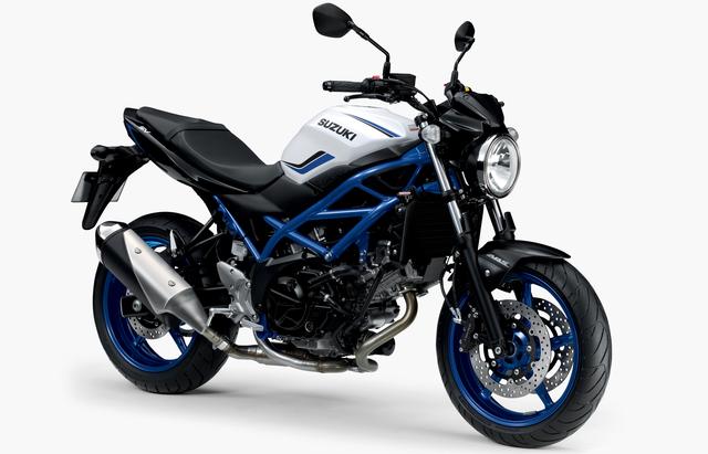画像1: SV650 ABS パールグレッシャーホワイト/グラススパークルブラック