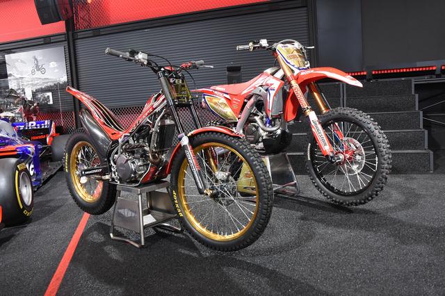 画像: 全日本モトクロス成田&全日本トライアル小川車の両チャンピオンマシン