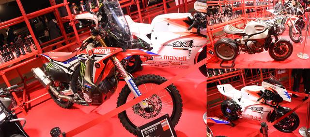 画像: MOTULさんはCRF450Rallyほか3台を展示してくれてました