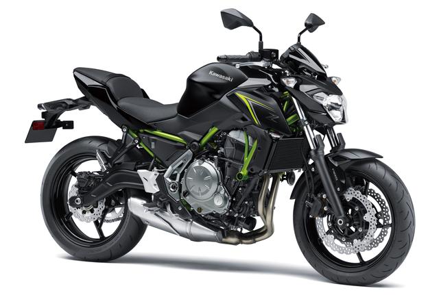 画像: Z650(2018) メタリックスパークブラック×メタリックフラットスパークブラック