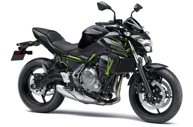 画像: Z650(2019) メタリックフラットスパークブラック×メタリックスパークブラック