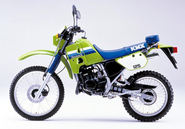 画像: ●水冷2スト・ピストンリードバルブ単気筒●124㏄ ●22PS/9500rpm●1.7㎏-m/9000rpm●96㎏ ●2.75-21・4.10-18●28万5000円●1987年