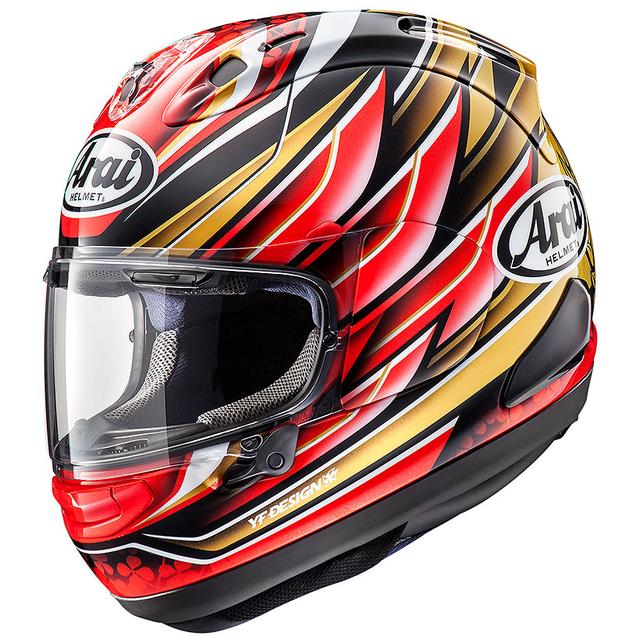 画像: Arai HELMET「RX-7X NAKAGAMI GP」/メーカー希望小売価格:61,000円(税別)