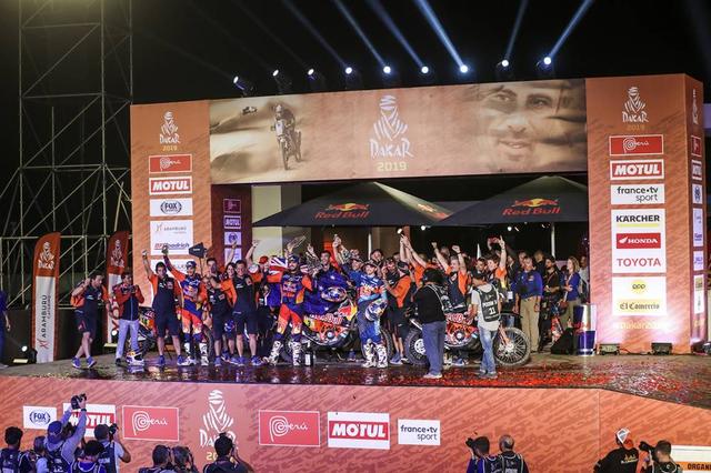 画像: 結果的にKTMの圧勝となったダカールラリー2019。今回で前人未到の18連覇を達成しました。この強さはどこまで続くのでしょうか!?