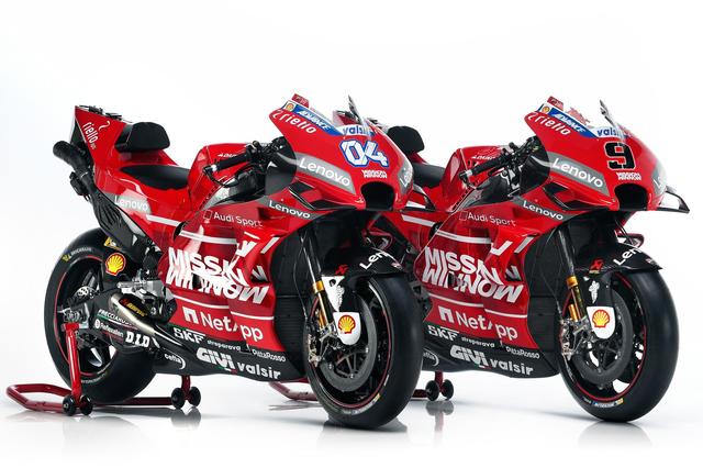 画像2: <MotoGP> ドゥカティ、いちばん乗り!
~2019年マシンとライダーお披露目~