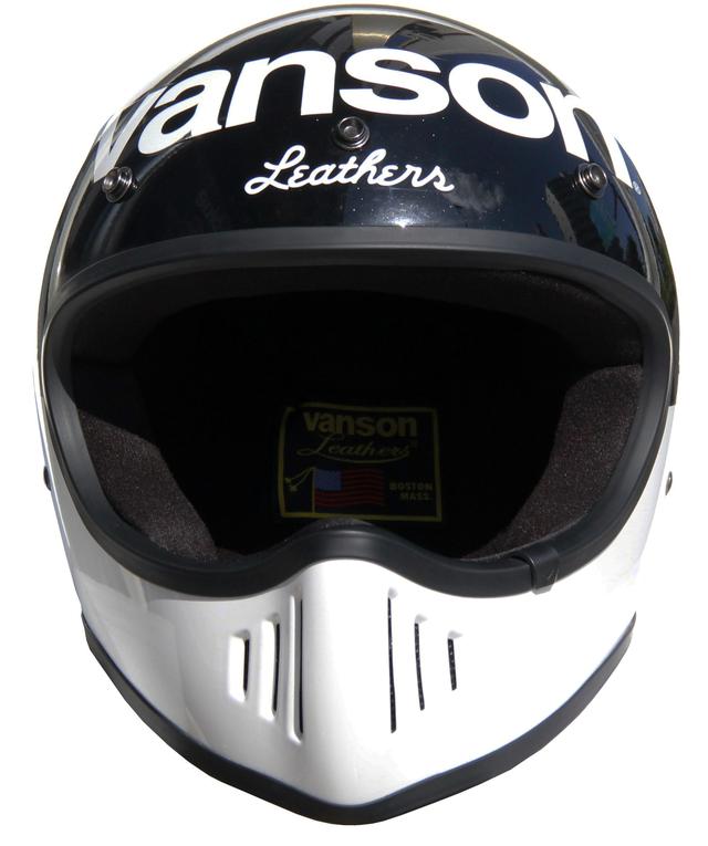 画像2: vansonブランドのビンテージオフロードヘルメットが登場!