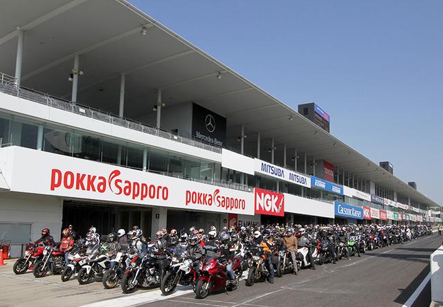 画像1: 今年はサーキット走行だけでなく、泊まることもできる!?