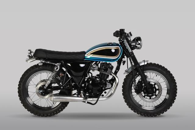 画像: SUPER 4 BLUE 125/税込54万円