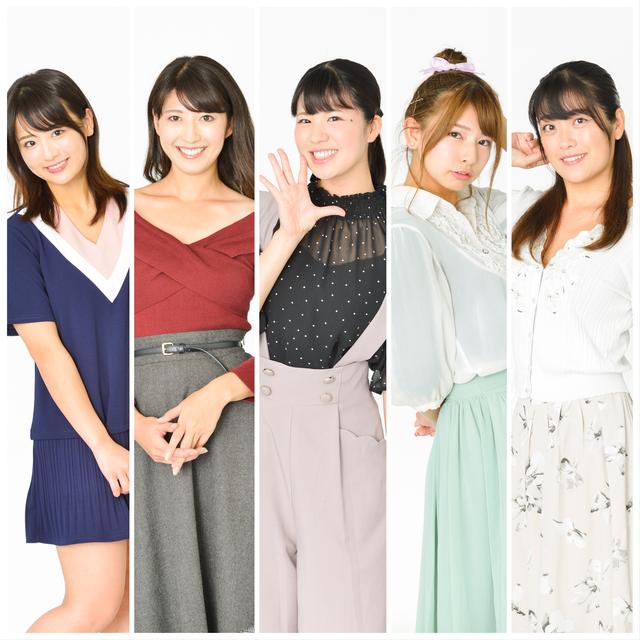 画像: 左から平嶋夏海さん(※イベント後半からの登場)、大関さおりさん、梅本まどかさん、葉月美優さん、国友愛佳さん。