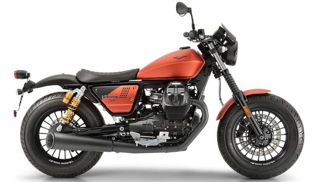 画像: 上が「V9 BOBBER」(税込124万8,000円)、下が新登場の「V9 BOBBER SPORT」