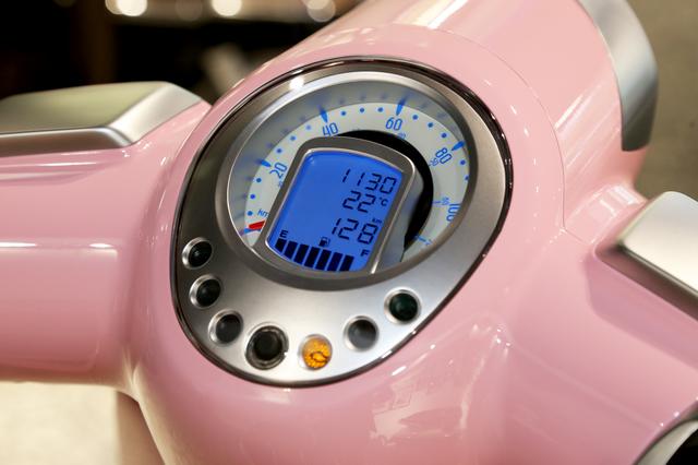 画像5: ジャンゴ125 ABSのディープピンクを発売前に撮影してきました!