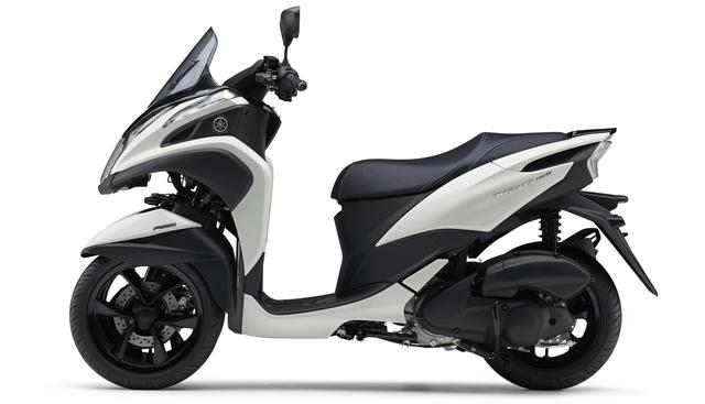画像8: トリシティ155は、3月20日発売開始! 初めてのマイナーチェンジで足つき性をアップ!