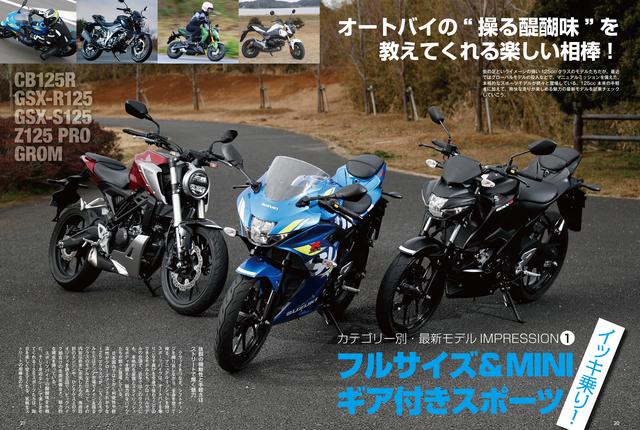 画像: 機敏で扱いやすい125スポーツは、乗ってみると非常に面白いんです。マシンの最高出力を発揮できる喜びは、大型バイクでの公道走行ではけっして味わえないもの。
