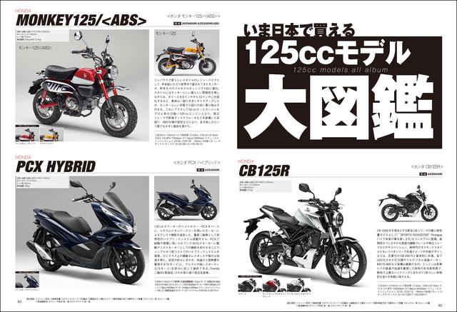 画像3: 国産、輸入車、マニュアル、スクーター、いま買える原付二種を網羅した一冊